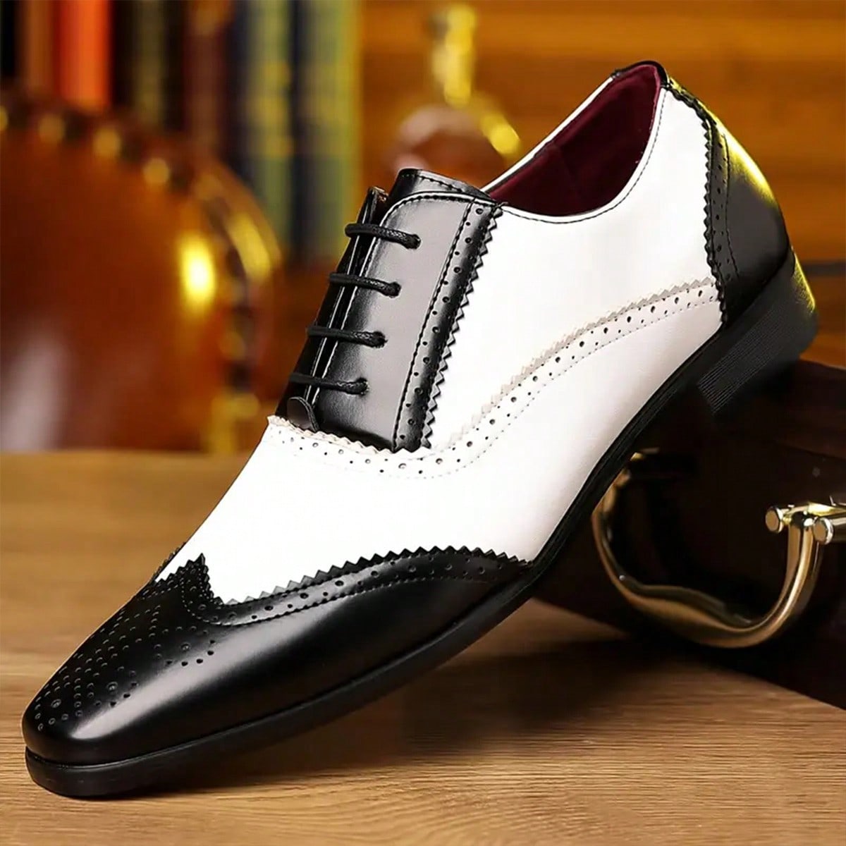 Men'S Shoes Smart - Sepatu Formal Pria dengan Tali, Model