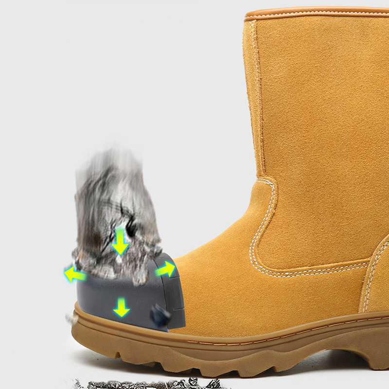 Men'S Shoes Hey Dude - Sepatu kerja safety boots berbahan kulit
