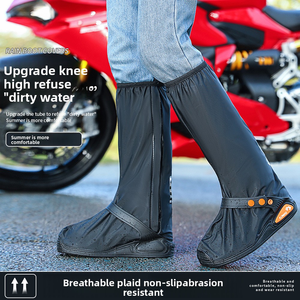 Men'S Shoes Water Resistant - Penutup Sepatu Hujan, Tahan Air, Tebal,