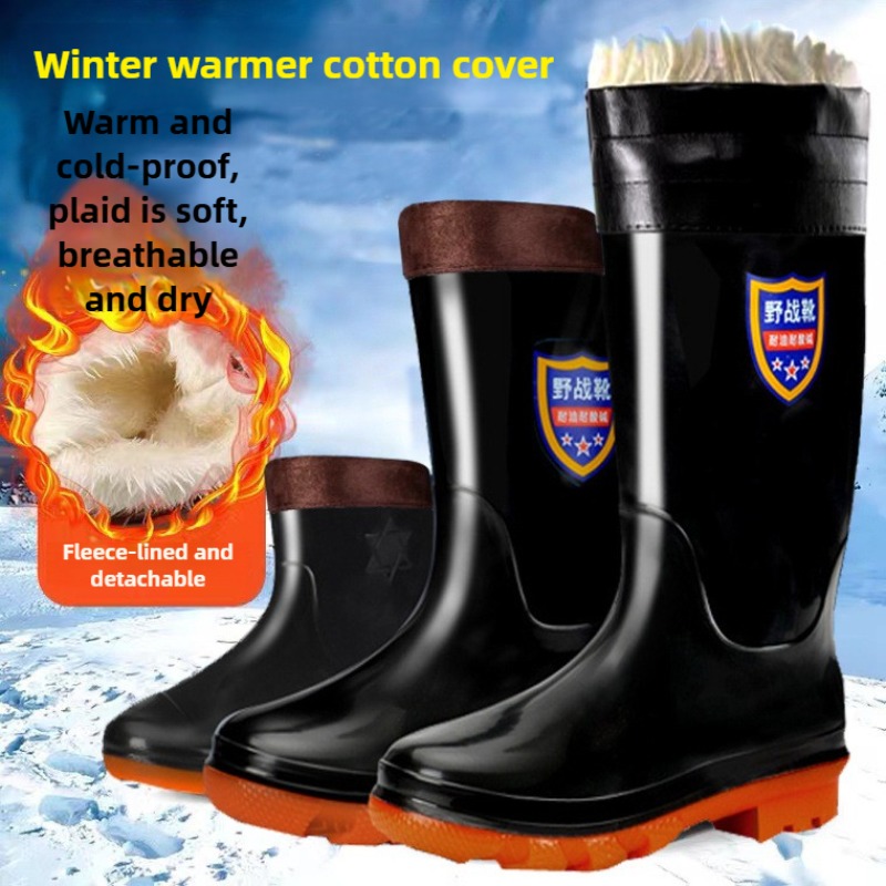 Men'S Shoes Water Resistant - Sepatu Keselamatan PVC Pria Sepatu Bot