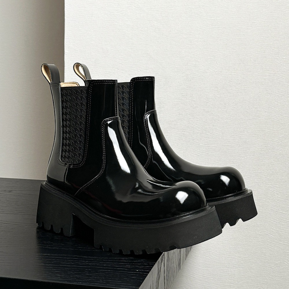 Sepatu Bot Chelsea Pria untuk  - Men'S Shoes With Height Increase ulasan dan harga