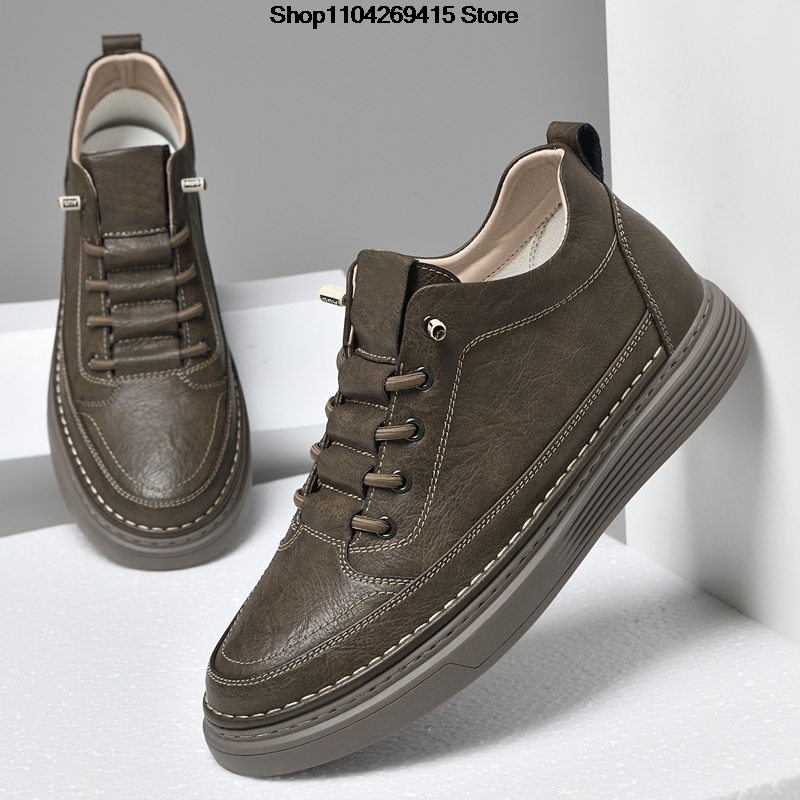 Sepatu Oxford Pria Peninggi Ti - Men'S Shoes Increase Height ulasan dan harga